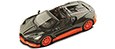 Bugatti W16 Mistral World Record Car (black/orange).