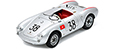 Porsche 550 Spyder #38 (silver).