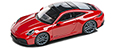 Porsche 911/992 Carrera 4 GTS (red).