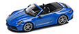 Porsche 911/992 Carrera T Cabriolet (blue).