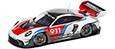 Porsche 911/992 GT3 R Rennsport (white/red/blue).