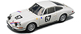 Porsche 911 S #67 (white).