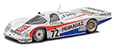 Porsche 962 C #72 (white/red/blue).